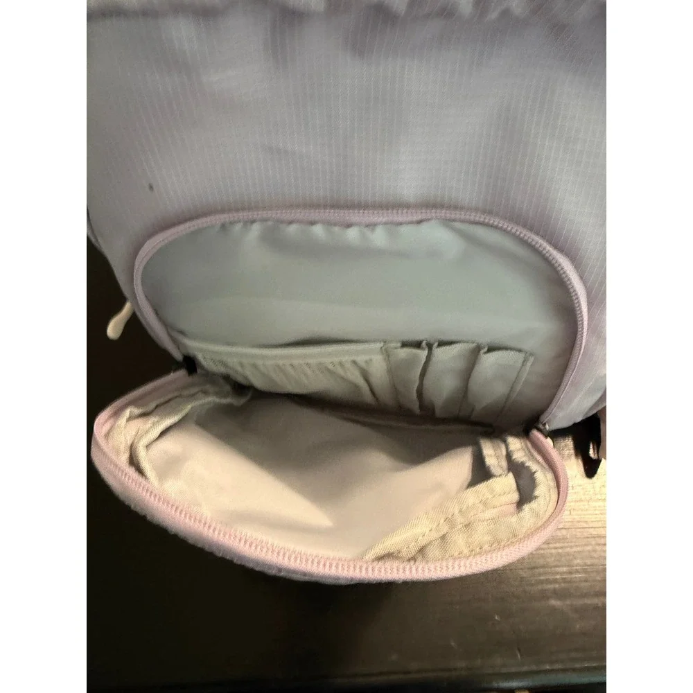Embark Ripstop Backpack Lavender Purple Multi-Pocket School Travel Bag